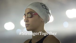 “We chose to keep our dreams alive” Yusra Mardini  StrongerTogether [upl. by Ayanahs814]