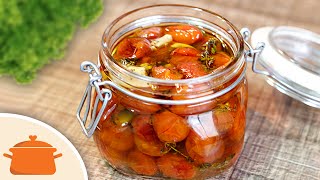 Tomate Confit conserva de tomatinhos [upl. by Janifer771]