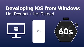 Developing iOS from Windows with Xamarin Hot Restart [upl. by Yolande]