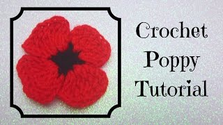 Crochet Tutorial Crochet Poppy [upl. by Buskus984]