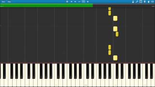 Panda Eyes  Colorblind Piano Tutorial  Synthesia [upl. by Rachelle895]