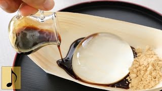 How to make easy Raindrop Cake 【1 Minute Cooking】 [upl. by Hsihsa]