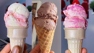 Let’s Make Ice Cream At Home With Only 3 Ingredients  3 Flavors Using 2 Easy Methods [upl. by Odlaner593]