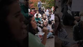 Georgetown University students protest Israeli attacks on Gaza [upl. by Chelsae789]