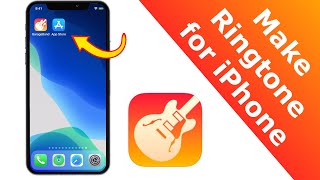 Make Ringtone For iPhone Using GarageBand  2020 Easy Method [upl. by Akissej]