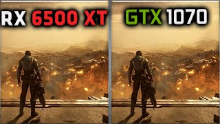 RX 6500 XT vs 1070 Benchmark – 59 Tests [upl. by Ydnac]