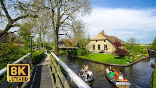 Giethoorn The Netherlands 8K 🇳🇱 [upl. by Dinsmore]