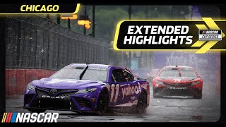 Chicago Street Race Grant Park 220 Extended Highlights  NASCAR [upl. by Pollerd688]