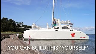 What Does It Take To BUILD YOUR OWN CATAMARAN  MJ Sailing [upl. by Ahseik]