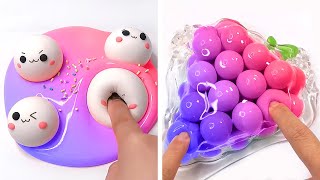 1 Hour Oddly Satisfying Slime ASMR No Music Videos  Relaxing Slime 2022 [upl. by Llehsad]