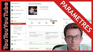 Bien paramétrer sa chaîne Youtube en moins de 15 minutes [upl. by Ecienaj]