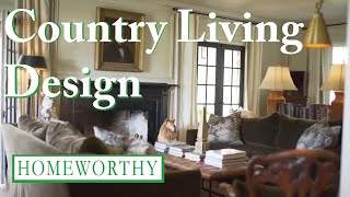 COUNTRY LIVING  Rustic and Timeless Homes [upl. by Otila]