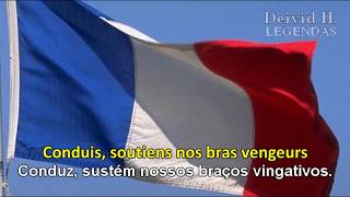 Hino da França Legendado  portuguêsfrancês [upl. by Nyhagen391]