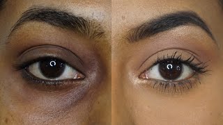 HOW TO COVER DARK CIRCLES WITHOUT TURNING GREY  Indian Brown Dusky skintone [upl. by Essilec]