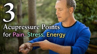 3 Common Acupressure Points Everyone Should Know Pain Stress Energy [upl. by Htebzile]