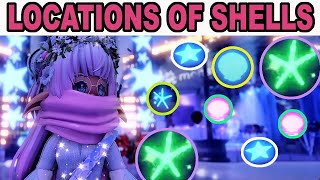 EVERY SEASHELL LOCATION IN ROYALE HIGH EASY GUIDE [upl. by Market]