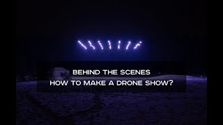 Behind the scenes  How to make a drone show [upl. by Rima423]