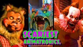 Top 6 Scariest Animatronics That Are Pure Nightmare Fuel [upl. by Grimonia]