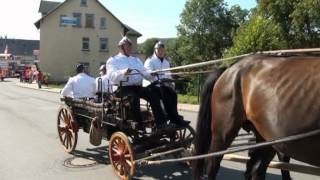 800 Jahre Oelsnitz im Erzgebirge Festumzug Ausschnitte [upl. by Inhsor]