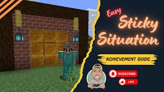 Minecraft Sticky Situation Achievement Guide [upl. by Sunderland620]