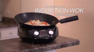 NuWave Mosaic Induction Wok  How It Works [upl. by Yak]