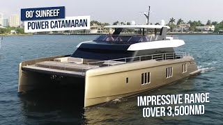 80 Sunreef Power Catamaran 6850000 [upl. by Amikehs]