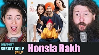 Honsla Rakh Official Trailer Diljit Dosanjh Sonam Bajwa Shehnaaz Gill Shinda Grewal  REACTION [upl. by Adile788]