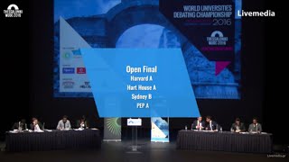 Thessaloniki WUDC 2016  Finals  Open Final [upl. by Fitzhugh]