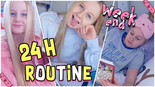 24 STUNDEN ROUTINE AM WOCHENENDE  MaVie Noelle Family [upl. by Ilyse]