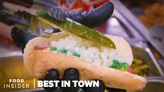 The Best ChicagoStyle Hot Dog In Chicago  Best In Town [upl. by Electra]