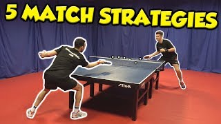 5 Most Effective Strategies To Win At Table Tennis [upl. by Atilol]