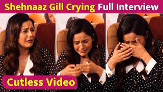 Shehnaz Gill Crying Cutless Interview After Sidharth Shukla Demise  Full Interview [upl. by Jayson]