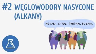 Węglowodory nasycone alkany 2  Węglowodory [upl. by Queena]