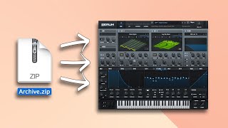 How to install serum presets skins amp wavetable packs [upl. by Vel432]