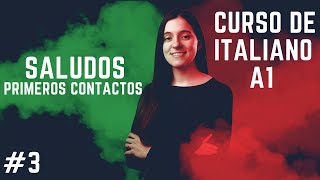 Saludos y primeros contactos en italiano [upl. by Tarra]