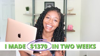 How Much Money I Made Filling Out Online Surveys for Two Weeks Focus Groups 2021 [upl. by Elleinod233]