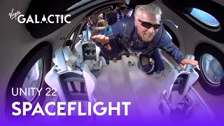 Virgin Galactic Unity 22 Spaceflight [upl. by Ellehsram]