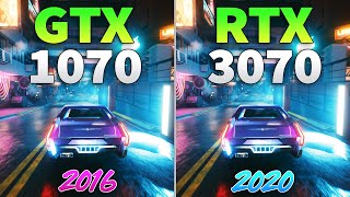 GTX 1070 vs RTX 3070  4 Years Difference [upl. by Alard]