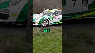 eric Perrache et sa Porsche 997 gt cup rallycar [upl. by Aikit515]