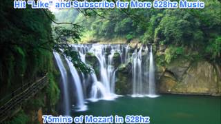 75 Minutes of Mozart 528hz [upl. by Enywad]