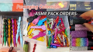 ASMR  Packaging Orders Collection  Order Packaging [upl. by Chucho]