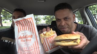 Eating WHATABURGER Hodgetwins [upl. by Arted]