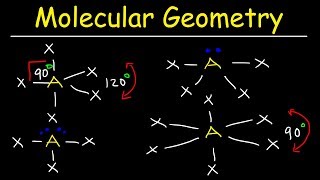 Molecular Geometry amp VSEPR Theory  Basic Introduction [upl. by Akessej]