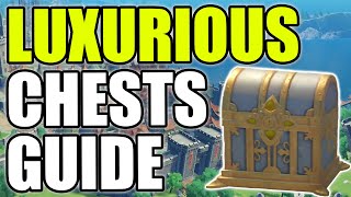 All Luxurious Chests Locations Guide Monstadt  GENSHIN IMPACT [upl. by Abroms]