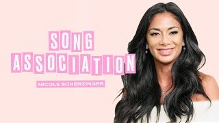 Nicole Scherzinger Sings Whitney Houston Beyoncé and Britney Spears  Song Association  ELLE [upl. by Stalk]