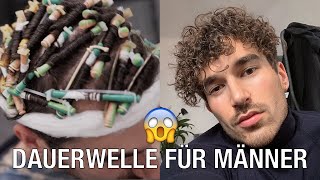 DAUERWELLE FÜR MÄNNER 😱💇🏻‍♂️ [upl. by Llireva]