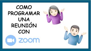 Como CREAR una REUNION en ZOOM PC TUTORIAL [upl. by Ahsemak]