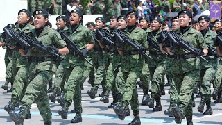 Las mujeres en el ejército mexicano [upl. by Ayotahc171]