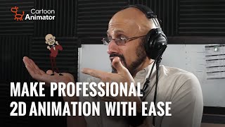 Make Professional Animated Video with Ease  FREE Courses for Cartoon Creator  Cartoon Animator 4 [upl. by Eednas167]