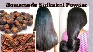 Homemade Shikakai PowderShikakai Amlareetha PowderDK kitchens home [upl. by Prichard195]